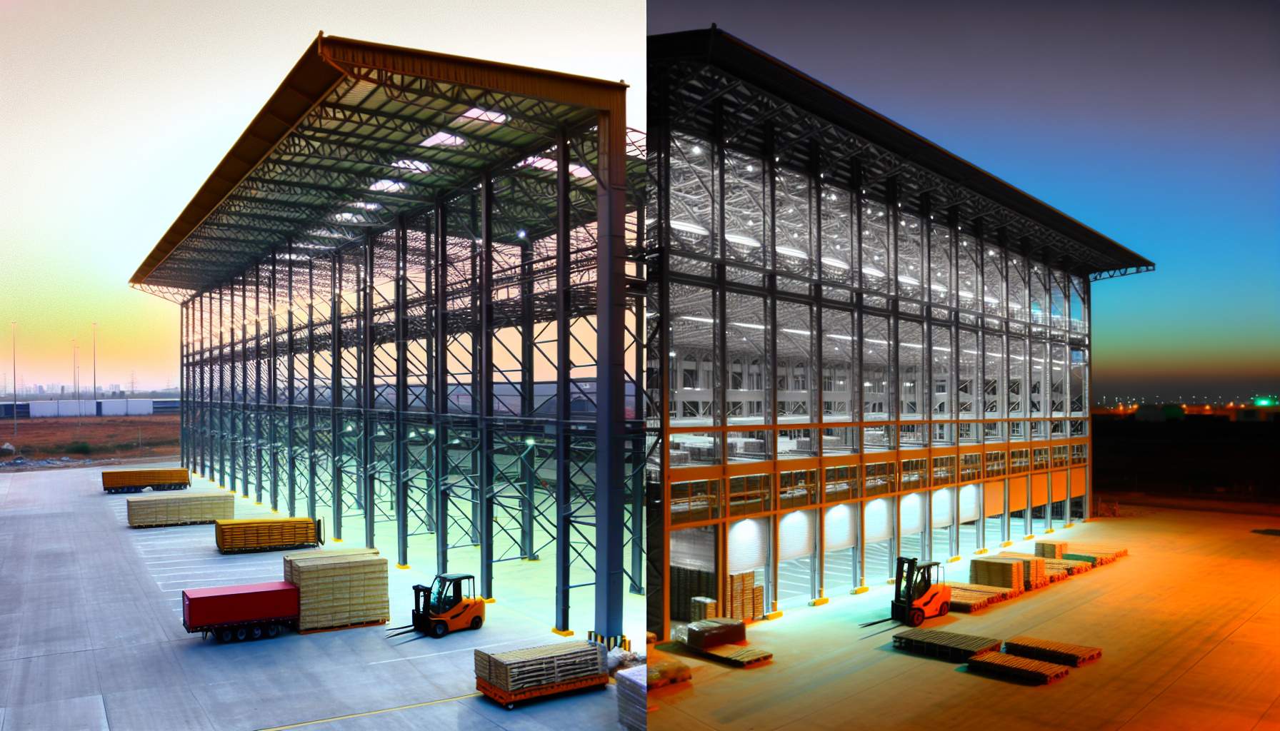 Porovnání plachtových hal: co zvážit?